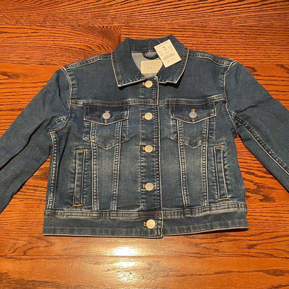 NWT CrewCuts Denim Jacket